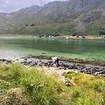 Leilighet Lofoten Fjord - Kvalvika Beach&ryten Skjelfjord